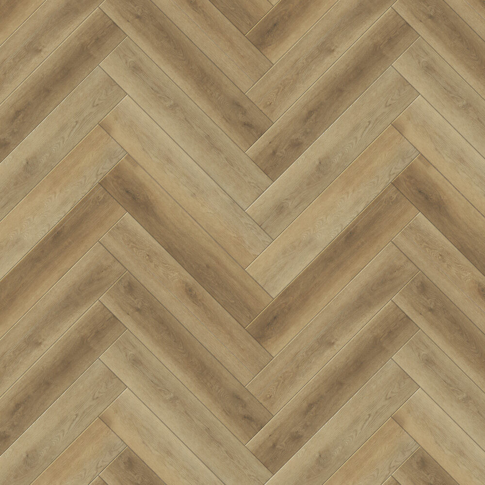 Плитка SPC CronaFloor Herringbone 2.0 Дуб Лимож H020 / laminatomsk.ru