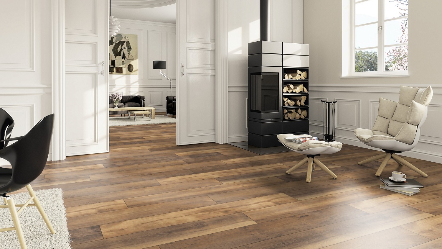 Какое напольное покрытие лучше всего поглощает шум? (Омск)