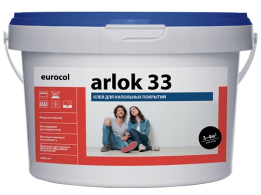 Клей универсальный для напольных покрытий ARLOK 33 / laminatomsk.ru