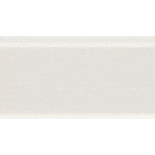 Напольный плинтус ПВХ Деконика Кремово-белый 85х22х2200 мм / laminatomsk.ru