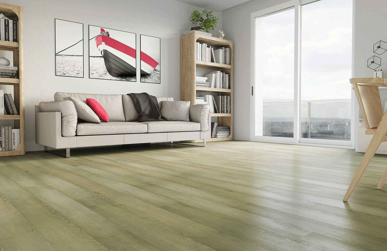 SPC-ламинат Home Expert Natural Дуб Канадский лес градиент (замковая)