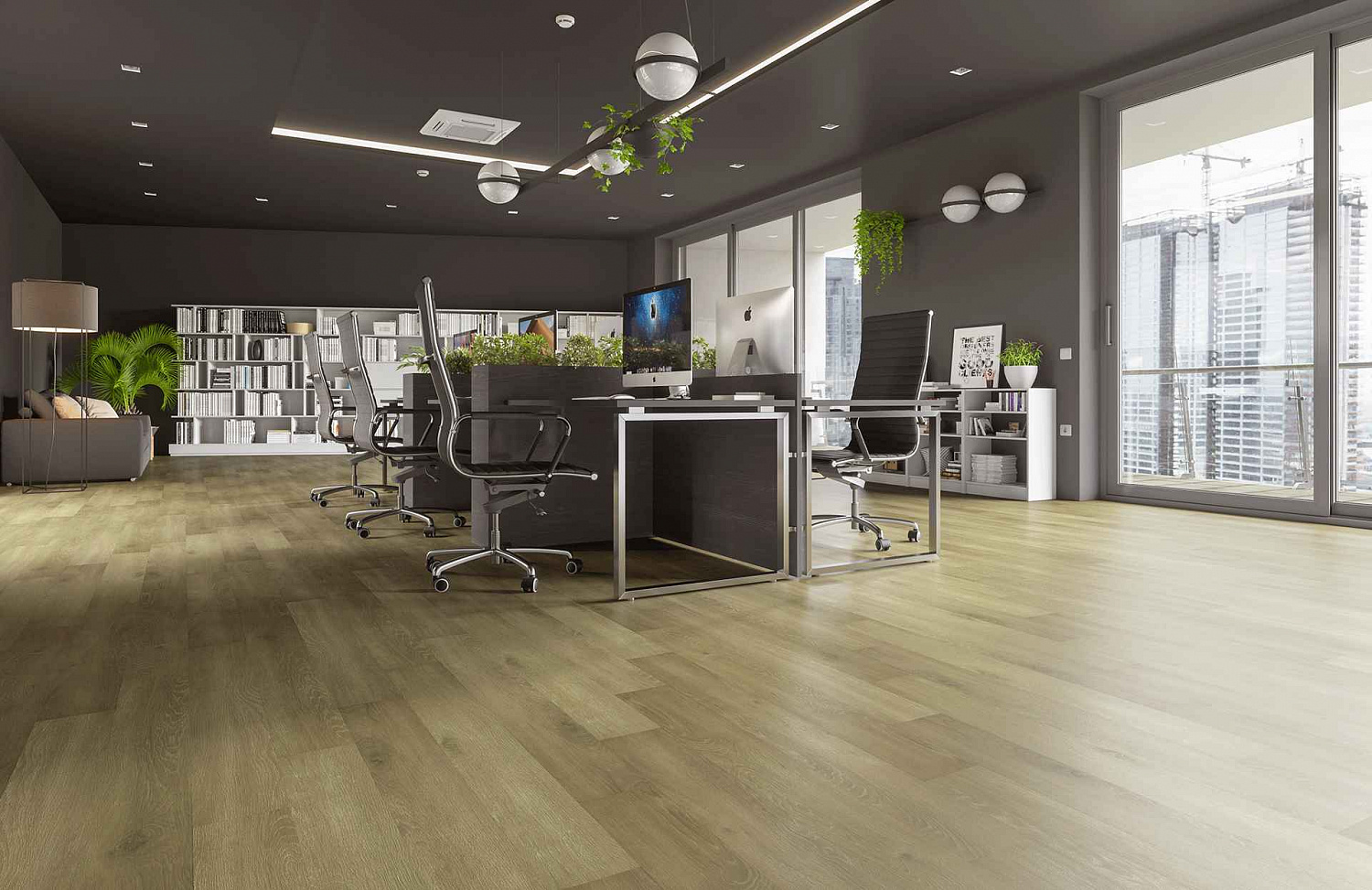 SPC-ламинат Home Expert Natural Дуб Волшебный лес (замковая)