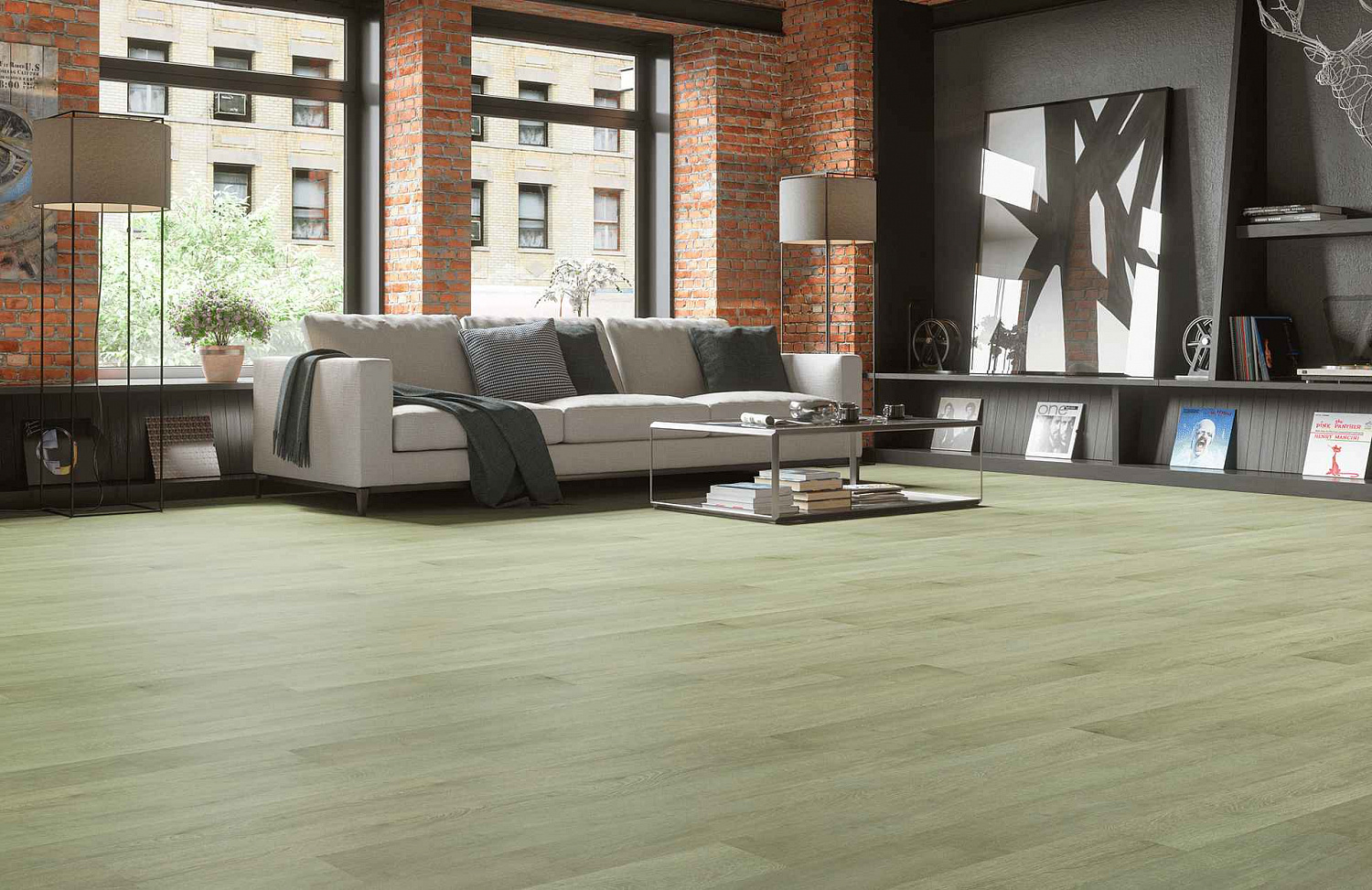 SPC-ламинат Home Expert Natural Дуб Утренний лес (замковая)