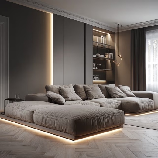 Плитка SPC Fargo Parquet Дуб Снежный / laminatomsk.ru