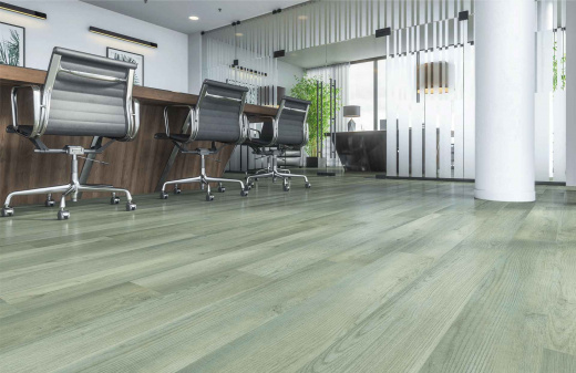 SPC-ламинат Home Expert Natural Дуб Майское утро градиент (замковая) / laminatomsk.ru