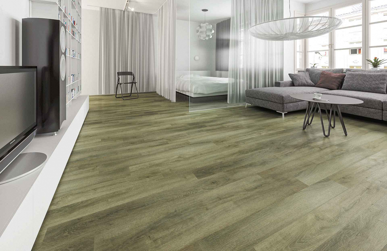 SPC-ламинат Home Expert Natural Дуб Вековой лес (замковая)