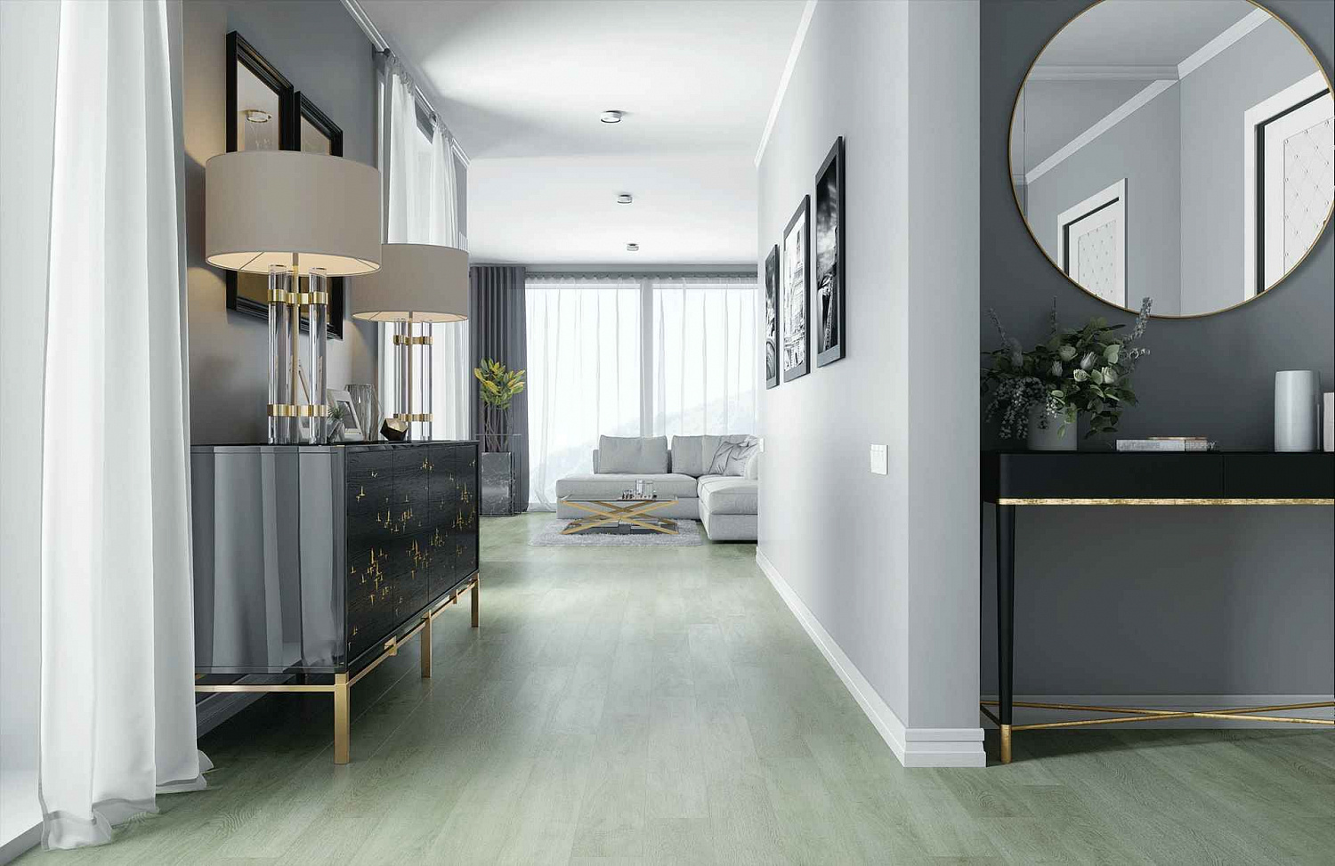 SPC-ламинат Home Expert Natural Дуб Тихий лес (замковая)